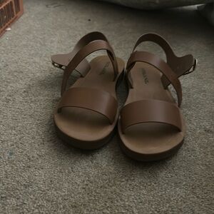 Brown sandals